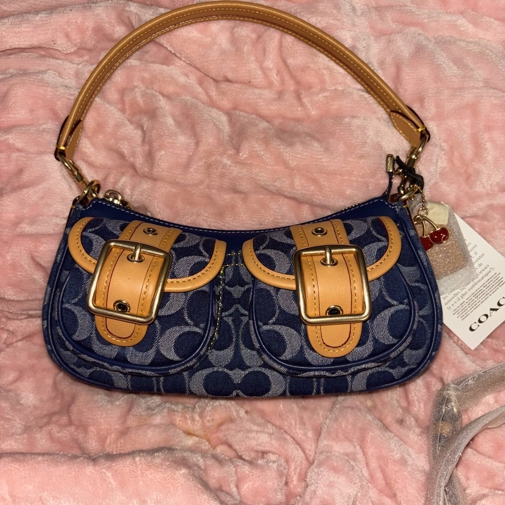 Coach Ashton Denim 2024 SOLD OUT Shoulder Bag